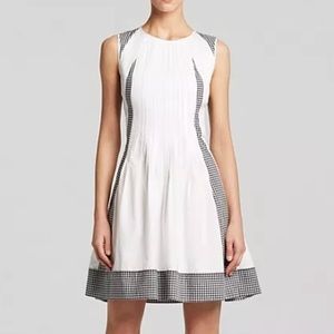 NWT Diane von Furstenberg Gingham Dress DVF Sz 2